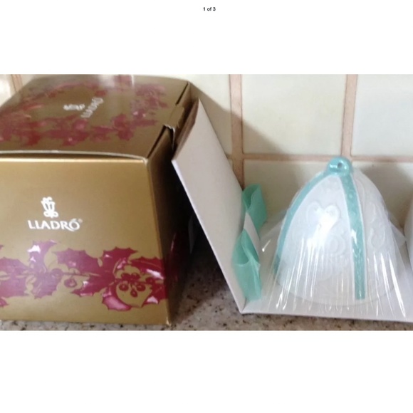 NIB LLADRO 2010 Christmas Bell Ornament